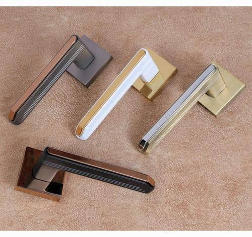 Mortice Handle (L006 pvd white gold)