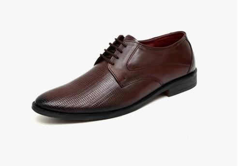ARAMISH Men's Genuine Leather Lace Formal Shoes