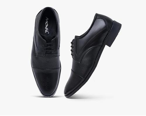 ARAMISH Men's Genuine Leather Lace Formal Shoes