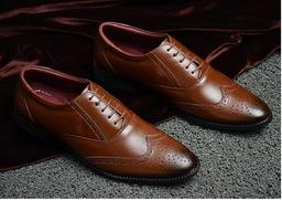 ARAMISH Men's Genuine Leather Lace Formal Shoes