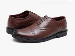 ARAMISH Men's Genuine Leather Lace Formal Shoes