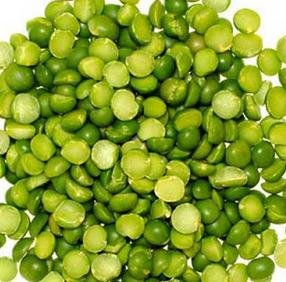 Split green pigeon peas