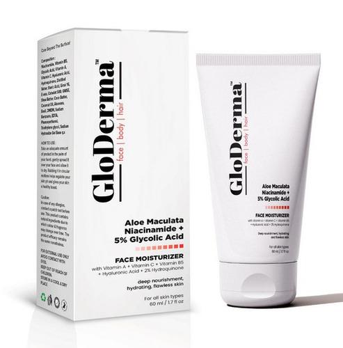 Face Moisturizer Aloe Maculata Niacinamide + 5% Glycolic acid