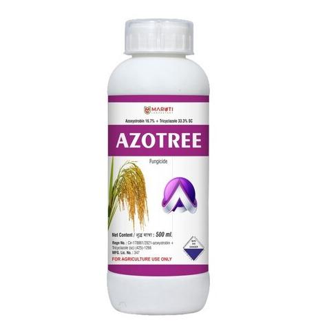 Azoxystrobin 16.7 Tricyclazole 33.3 Sc Azotree Broad-spectrum Fungicide