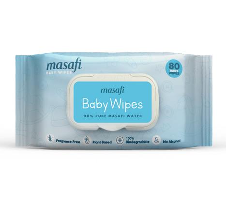 Masafi Baby Wipes - 80 Sheets
