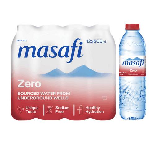 Masafi Zero 500ml x 12 Natural Drinking Water