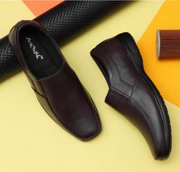 ARAMISH Men's Genuine Leather Lace Formal Shoes