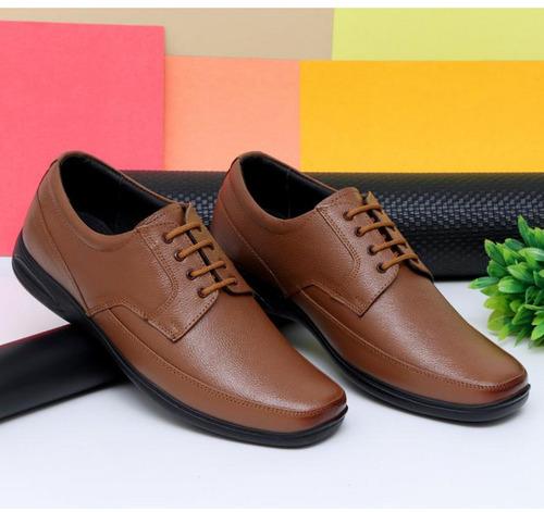 ARAMISH Men's Genuine Leather Lace Formal Shoes