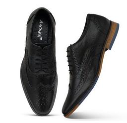 ARAMISH Men's Genuine Leather Lace Formal Shoes