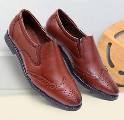 ARAMISH Men's Genuine Leather Lace Formal Shoes