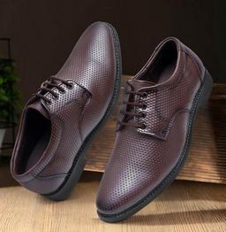 ARAMISH Men's Genuine Leather Lace Formal Shoes