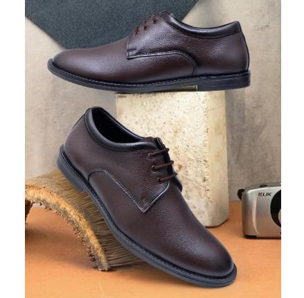 ARAMISH Men's Genuine Leather Lace Formal Shoes