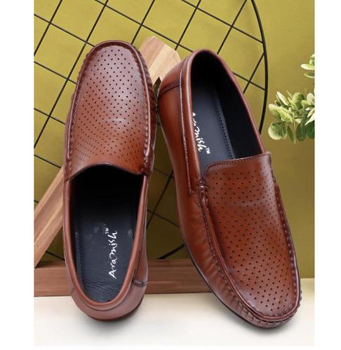 ARAMISH Men's Genuine Leather Lace Formal Shoes