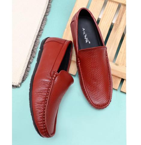 ARAMISH Men's Genuine Leather Lace Formal Shoes