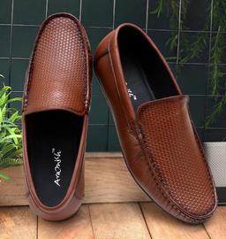 ARAMISH Men's Genuine Leather Lace Formal Shoes