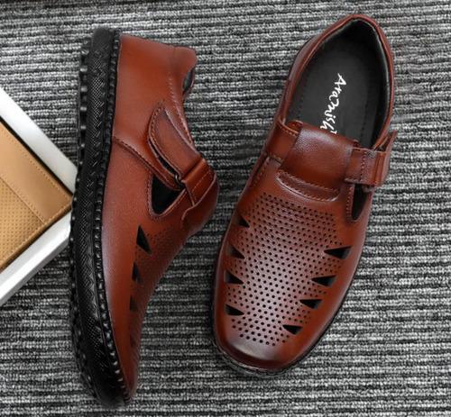 ARAMISH Men's Genuine Leather Lace Formal Shoes