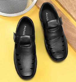 ARAMISH Men's Genuine Leather Lace Formal Shoes