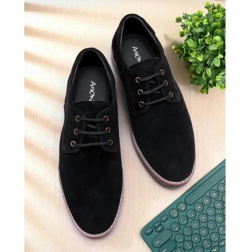 ARAMISH Men's Genuine Leather Lace Formal Shoes