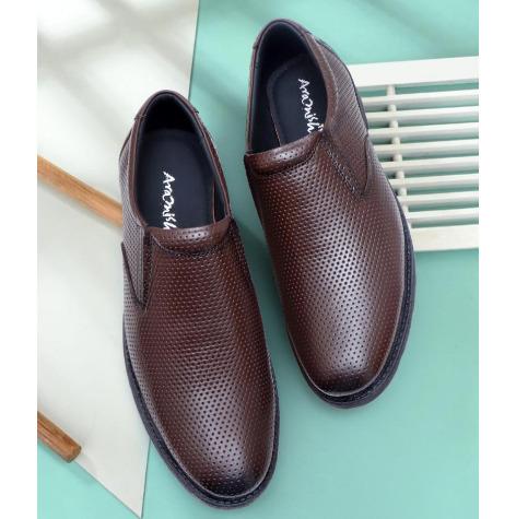 ARAMISH Men's Genuine Leather Lace Formal Shoes