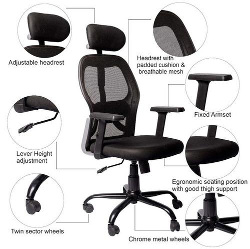 Black Matrix High Back Chairs