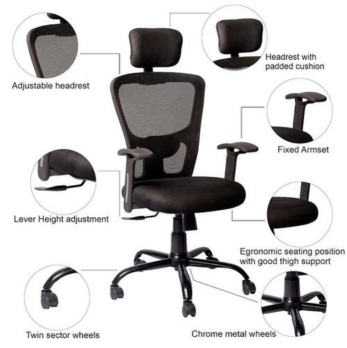 Black Jazz High Back Chairs