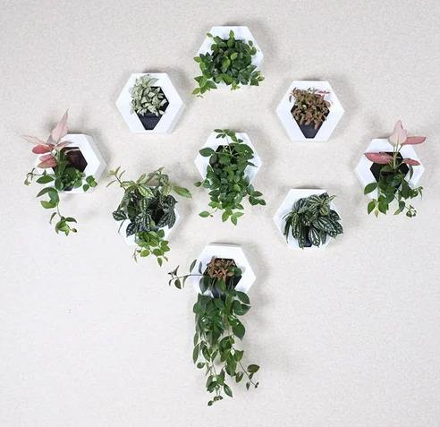 Hexagon tower design planter