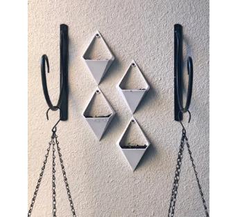 Wall planter 3D printed