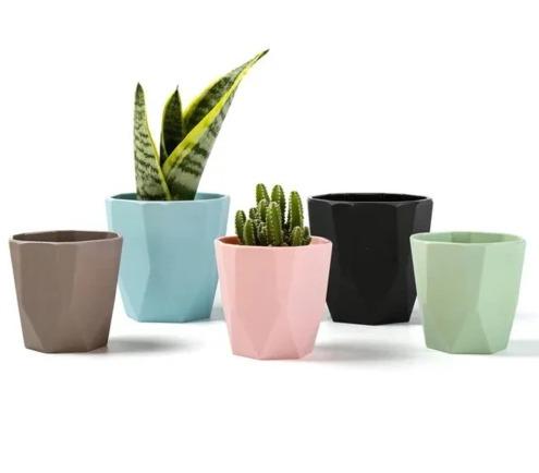 Decorative flower pot 4"