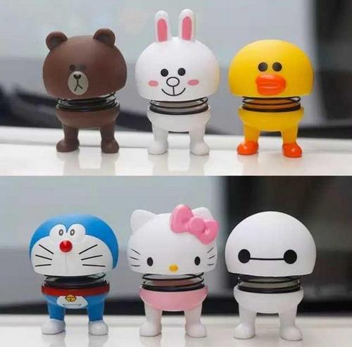 Luxury Car ornaments Unique Car Hanging Accessories shaking head dolls