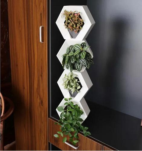 Hexagon tower design planter