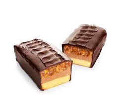 Fresh Tasty Chocolate Bar Cake