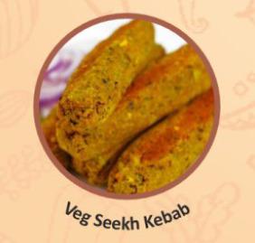 Veg Seekh Kabab