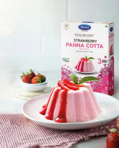 Strawberry Pannacotta - 100 gm