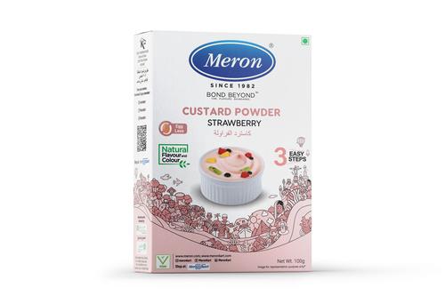 Custard Powder Strawberry Natural - 100 gm