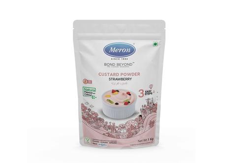 Custard Powder Strawberry Natural - 1 Kg