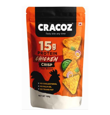 Cracoz Desi Masala Chicken Crisp 100g