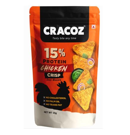 Cracoz Desi Masala Chicken Crisp 35g
