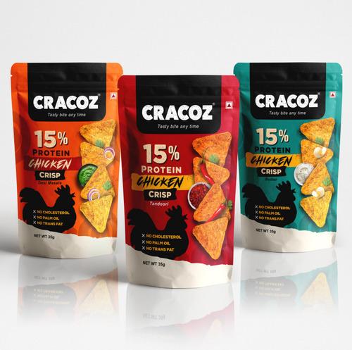 Cracoz Desi Masala Chicken Crisp 35g