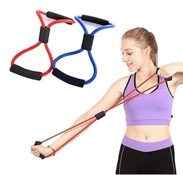 8 Shaper Toning Tube Resistance Band