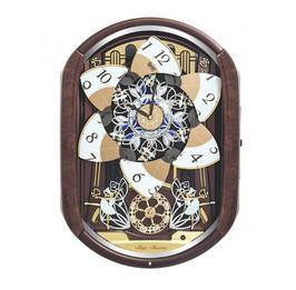 Magic Moments Musical Pendulum Quartz Wall Clock With Swarovski Diamonds