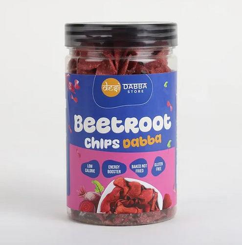 Beetroot Chips Dabba - Gluten free chips ( on plam oil ) 300 gm and 500 gm