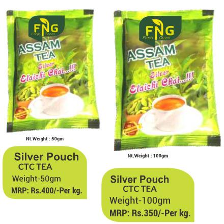 Silver Pouch CTC Tea
