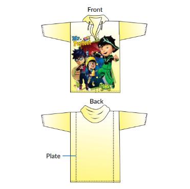 Boy's Raincoat (PVC) Tom CODE : B-42