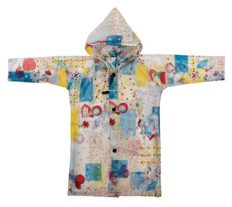 Mini Girls Raincoat (PVC) Delux CODE : AGM-04