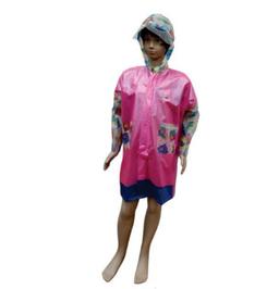  Girls Raincoat (PVC) Saphire CODE : AG-05