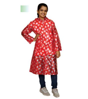 Girls Raincoat (PVC) Jhalak CODE : AG-08/A