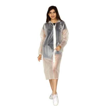 Ladies Chain Raincoat (PVC) Mehak CODE : AL-16