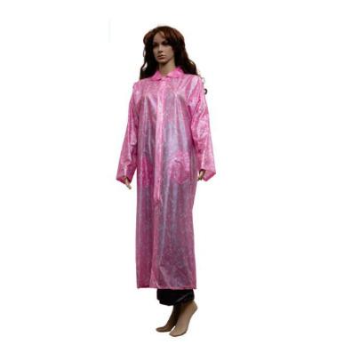 Ladies Chain Raincoat (PVC) Delux CODE : AL-20