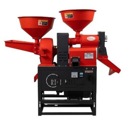 Combined 6N40 Mini Rice Mill With 3hp Motor