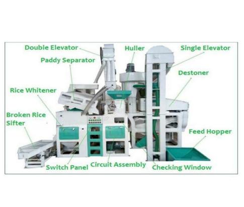 Rice Mill Plant 1 Ton